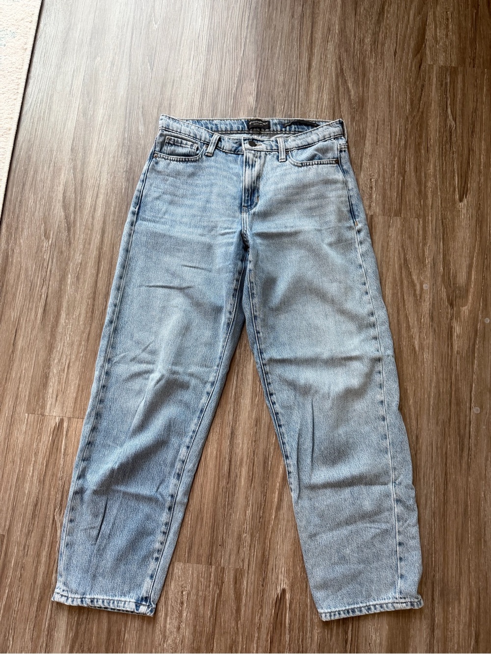 Banana Republic Light Blue High-Rise Straight Jeans